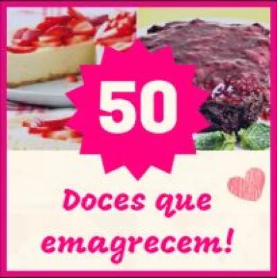 50 Doces Que Emagrecem
