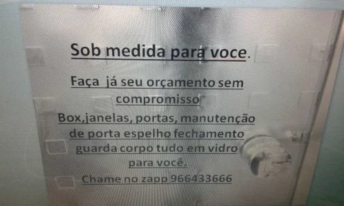 Sob Medida Vidros para Você!