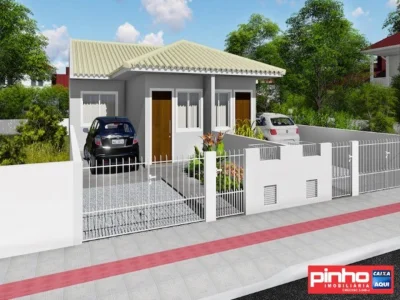 Casa Geminada Nova de 02 Dormitórios, Venda, Bairro Bela Vista, Palhoça, SC