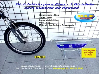 Bicicletário de Chão