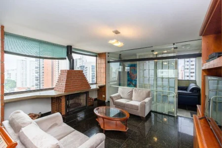 Excelente Cobertura Duplex de 345m2 com 4 Dorm Sendo 1 Suíte