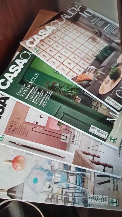 Coleção Revista Casa Claudia  110 exemplares.