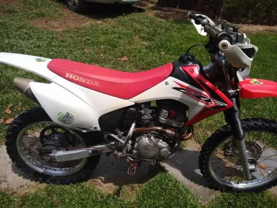 CRF 230f 2015 com Kit Relação Novo Escape Bel Parts