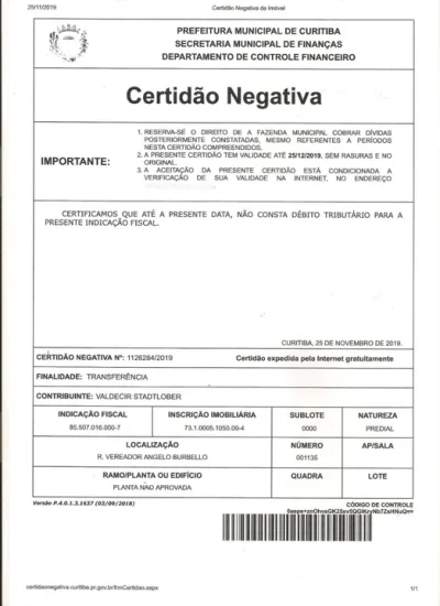 Terreno no Umbará 5.000 m2