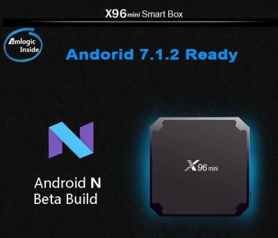 TV Box X96 Mini com 2gb Ram + 16gb Rom