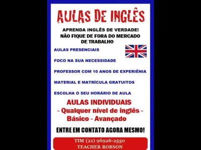 Professor de Inglês