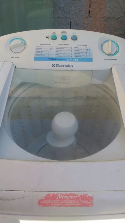 Máquina de Lavar Eletrolux Turbo