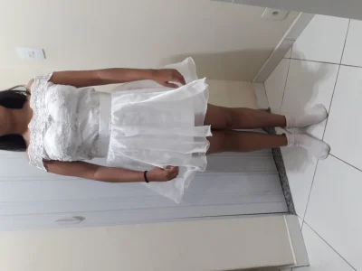 Vestido Branco para 15 Anos