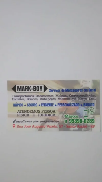 Motoboy (serviços em Geral)