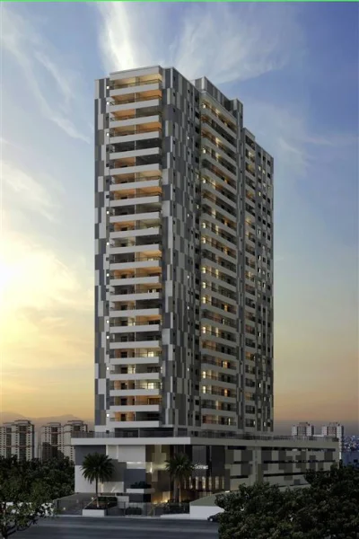 Apartamento com 93.28 m2 - Aviação - Praia Grande SP