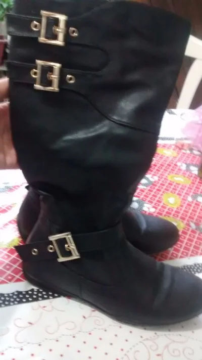 Bota Cano Baixo N°37