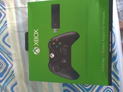 Controle Microsoft XBOX One + Adaptador Pc Original