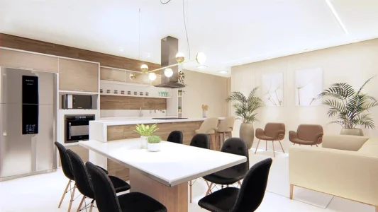 Apartamento com 107 m2 - Aviação - Praia Grande SP