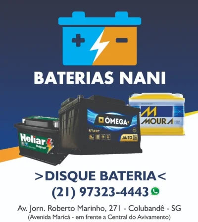 Baterias Nani - as Melhores Baterias, com Variedade e Qualidade