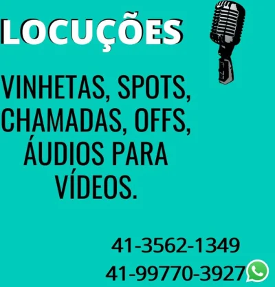 Estudio de Gravação Spots e Vinhetas