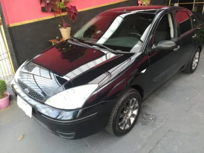 Vendo Ford Focus Sedan 1.6 2008 Completo - Preto