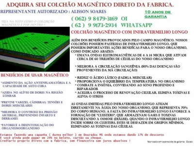 Colchão Magnético com Infravermelho (fabrica em Goiania)