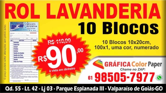 Rol de Lavanderia