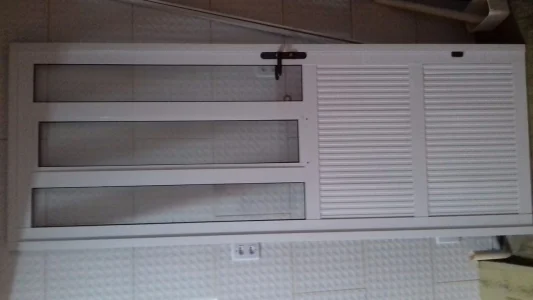 Porta Alumínio Branco