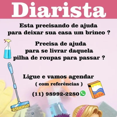 Diarista e Passadeira