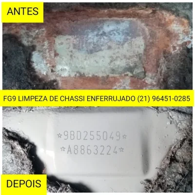 Chassi Enferrujado Oxidado