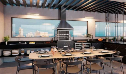 Apartamento com 74.16 m2 - Forte - Praia Grande SP