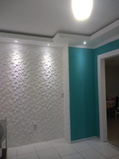 Revestimento em Gesso 3d