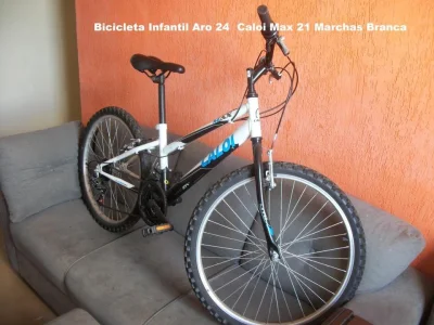 Bicicleta Infantil Aro 24 Caloi Max 21 Marchas