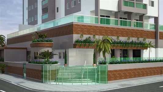 Apartamento com 62.43 m2 - Aviação - Praia Grande SP