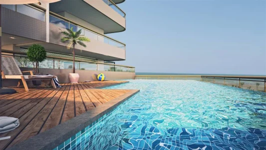 Apartamento com 201.48 m2 - Guilhermina - Praia Grande SP