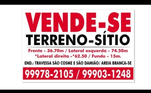 Sítio com água e Energia Rua Pavimentada