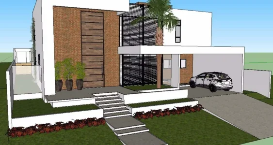Alphaville Brasília Residencial 1 Lote com 607,34m2 e Projeto Arq