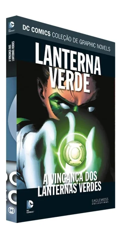 Graphic Novel a Vingança dos Lanternas Verdes, Capa Dura