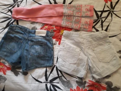 2 Shorts Lilica e 1 Meia Lilica Ripilica 6 Anos