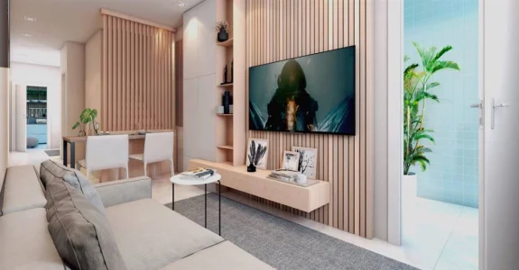 Casa com 62.22 m2 - Quietude - Praia Grande SP