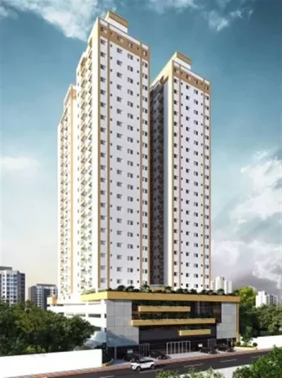 Apartamento com 43.69 m2 - Parque São Vicente - São Vicente SP