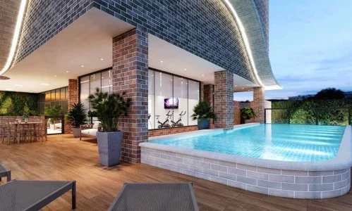 Apartamento com 109 m2 - Guilhermina - Praia Grande SP