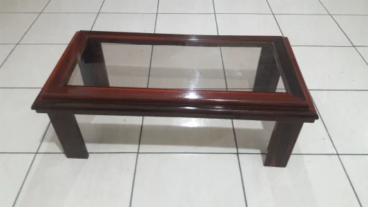 Mesa de Centro Usada de Vidro