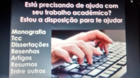 Digitação, Correção e Formatação de Trabalhos Acadêmicos