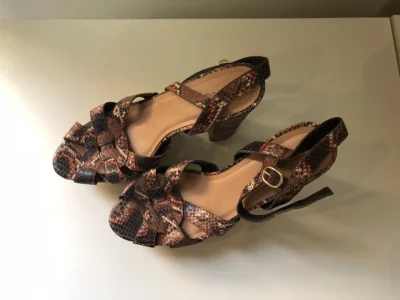 Sandália Meia Pata Animal Print A.brand