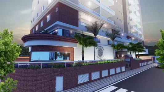 Apartamento com 69.8 m2 - Forte - Praia Grande SP