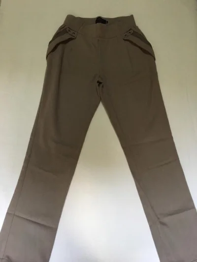 Conjunto Calça e Blusa - Caqui - "me Move" - Calça P - Jaqueta M