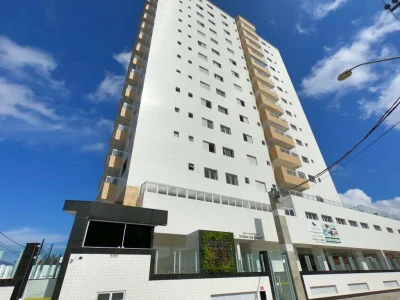 Apartamento com 46.11 m2 - Tupi - Praia Grande SP