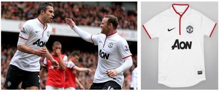 Camisa Manchester United Branca- 2012