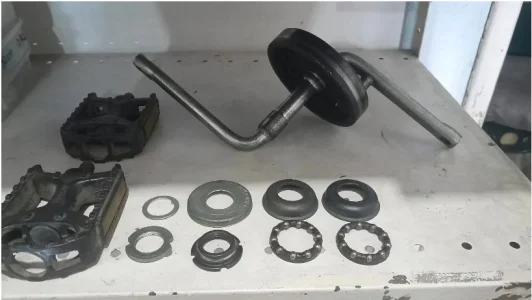 Engrenagem de Pedal e Marcador de Funções