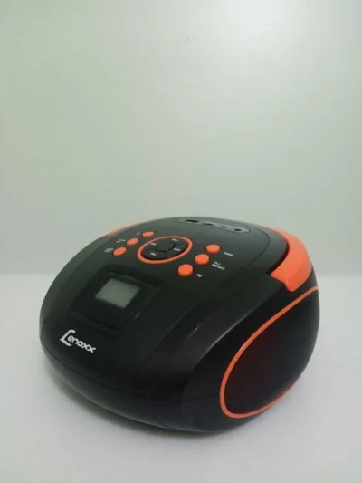 Rádio Lenoxx Boombox Bd 108 Rádio Fm Usb Mp3 Micro Sd Entrada Auxiliar