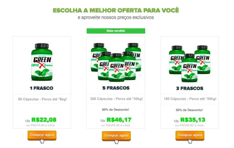 Suplemento Green Coffee Xtreme para Perder Peso Rápido e com Saúde!
