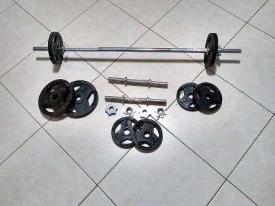 Kit Anilhas para Musculação
