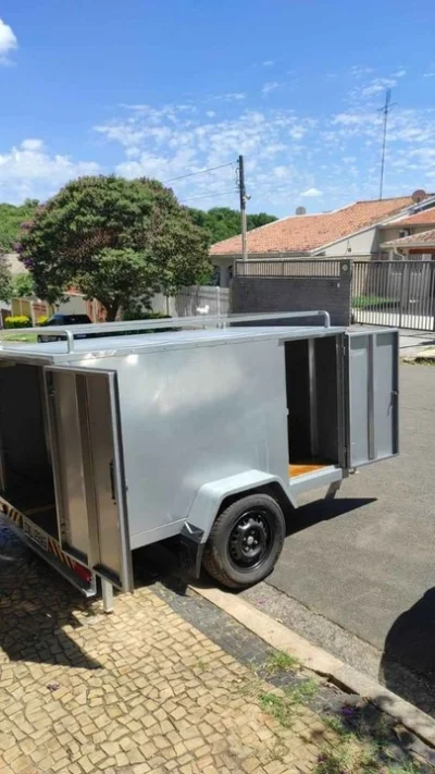 Carretinha Reboque Excelente 2019 Pouco Uso
