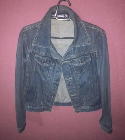 Jaqueta Jeans Cool Vibe Anos 80